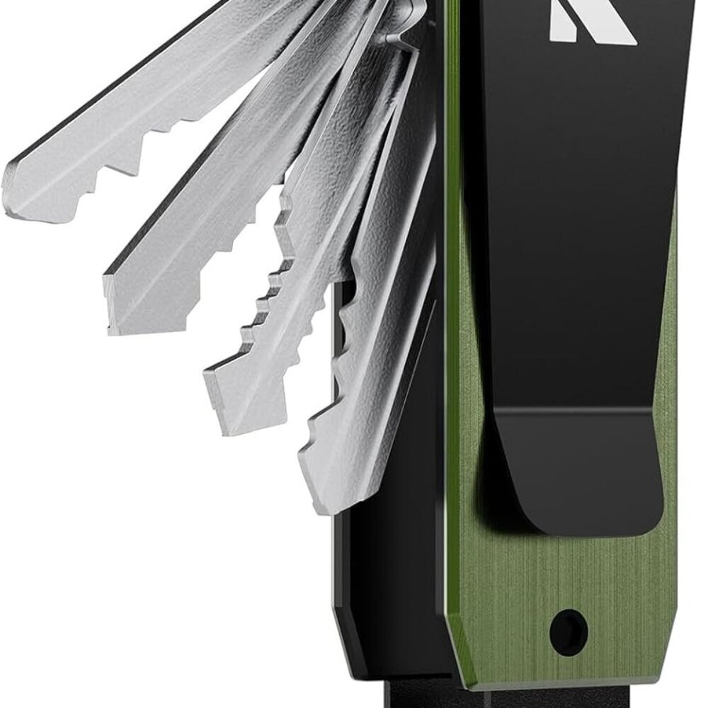 Key Organizer For Men Compact Key Holder Minimalist Key Case Metal Key Chain Key